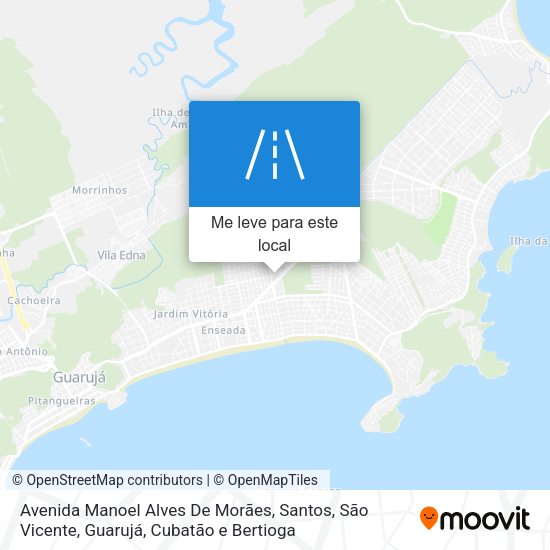 Avenida Manoel Alves De Morães mapa