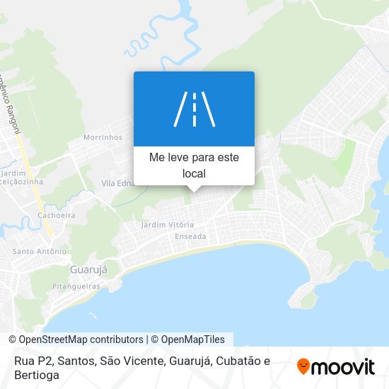 Rua P2 mapa