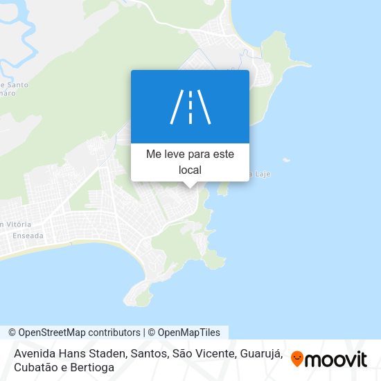 Avenida Hans Staden mapa