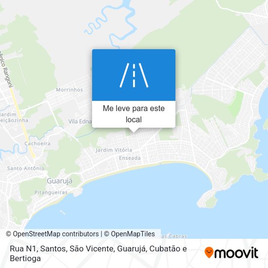 Rua N1 mapa