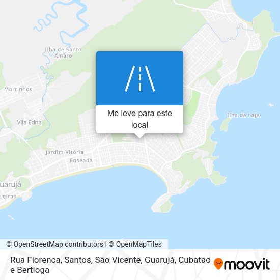 Rua Florenca mapa