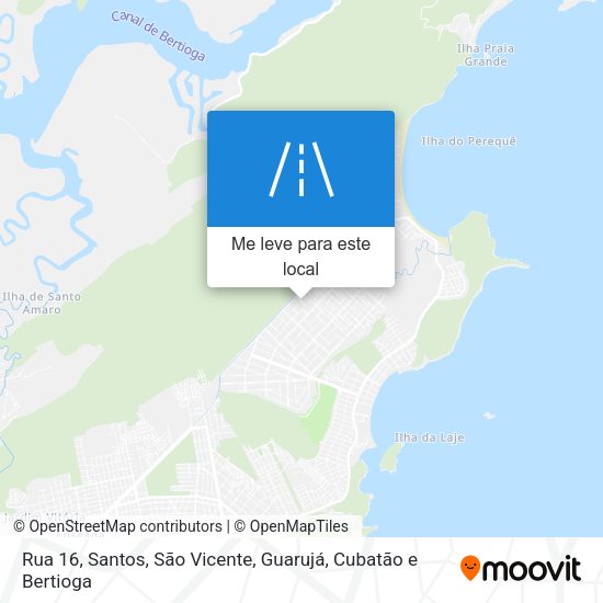 Rua 16 mapa