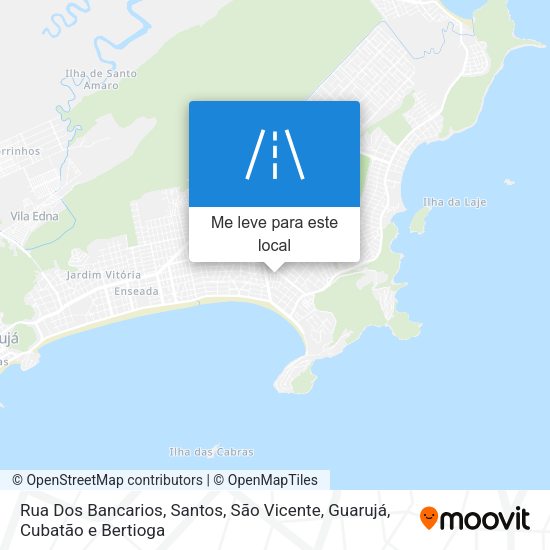 Rua Dos Bancarios mapa