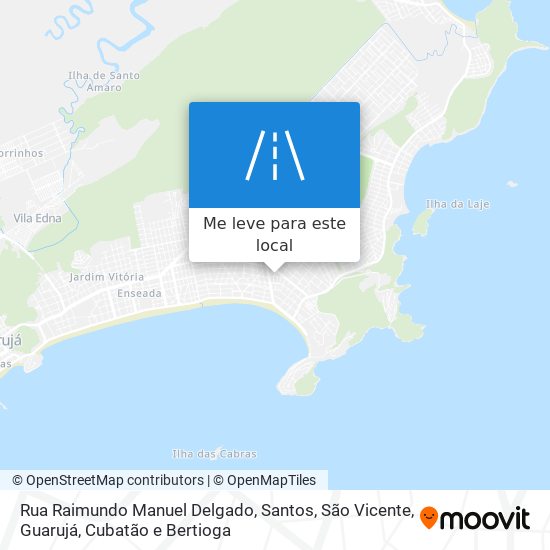 Rua Raimundo Manuel Delgado mapa