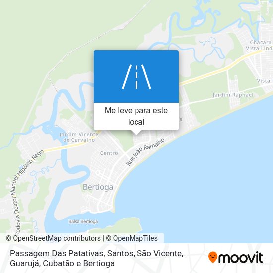 Passagem Das Patativas mapa