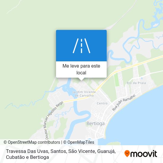 Travessa Das Uvas mapa