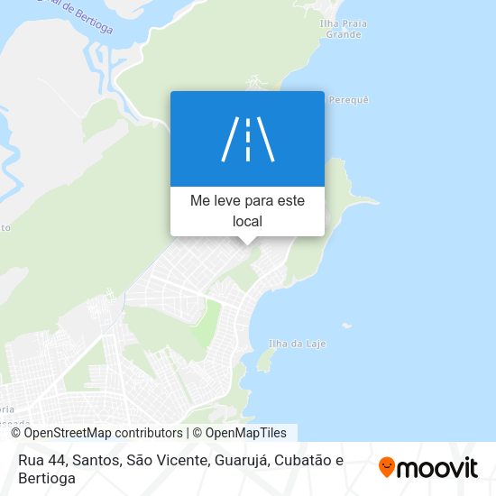 Rua 44 mapa