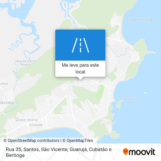 Rua 35 mapa