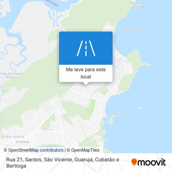 Rua 21 mapa