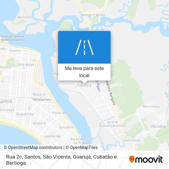 Rua 2c mapa