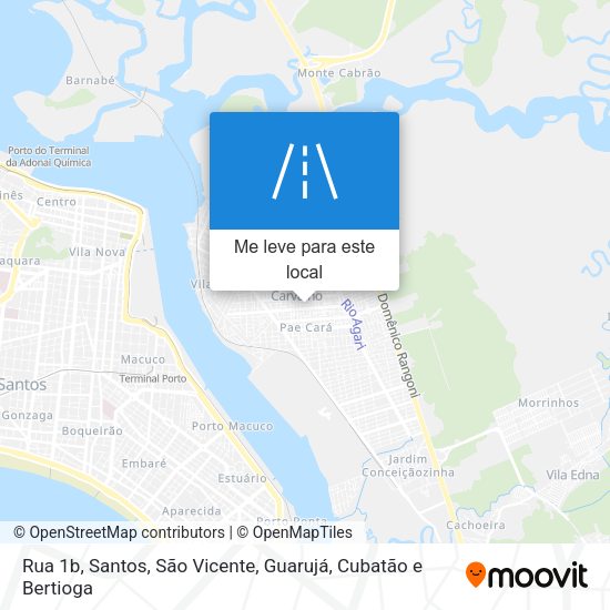 Rua 1b mapa