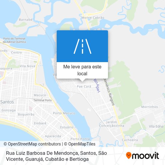 Rua Luiz Barbosa De Mendonça mapa