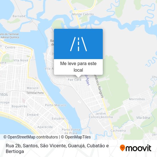 Rua 2b mapa