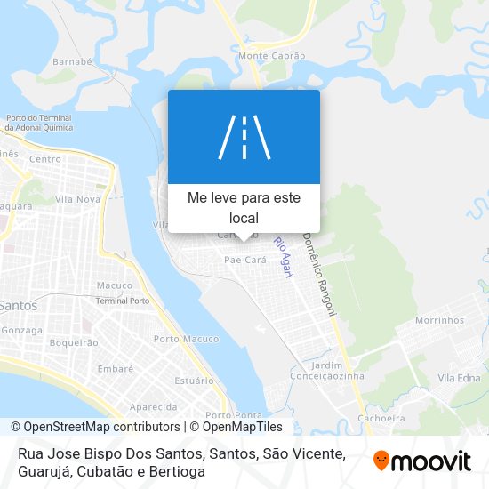 Rua Jose Bispo Dos Santos mapa
