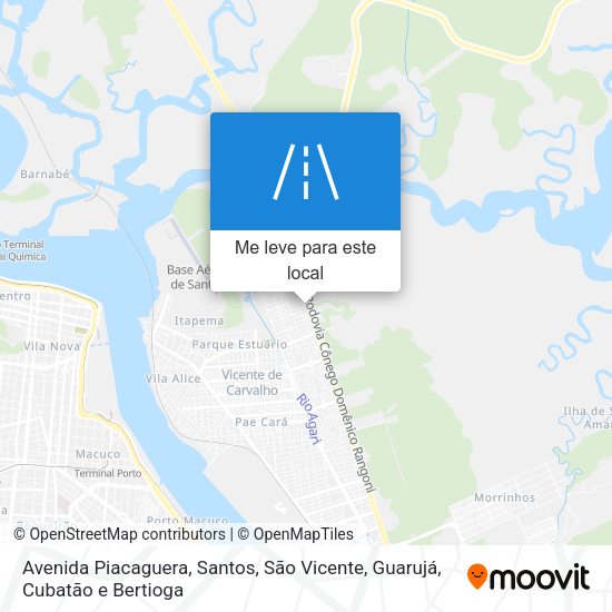 Avenida Piacaguera mapa