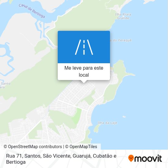 Rua 71 mapa