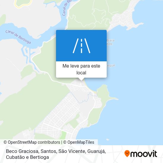Beco Graciosa mapa