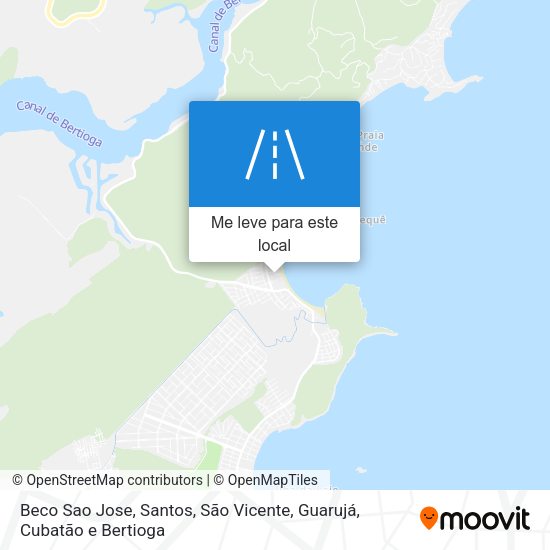 Beco Sao Jose mapa
