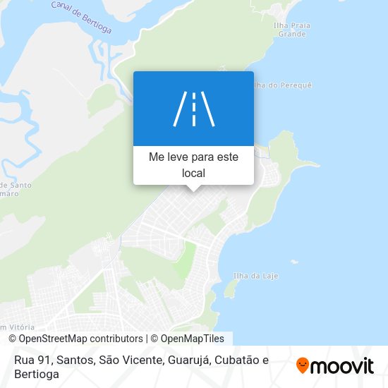 Rua 91 mapa