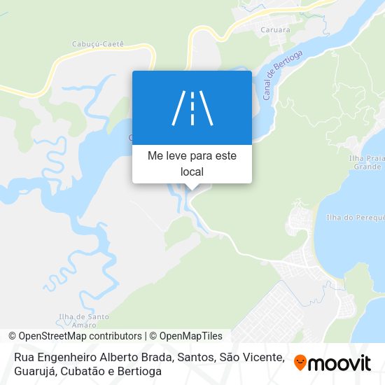 Rua Engenheiro Alberto Brada mapa