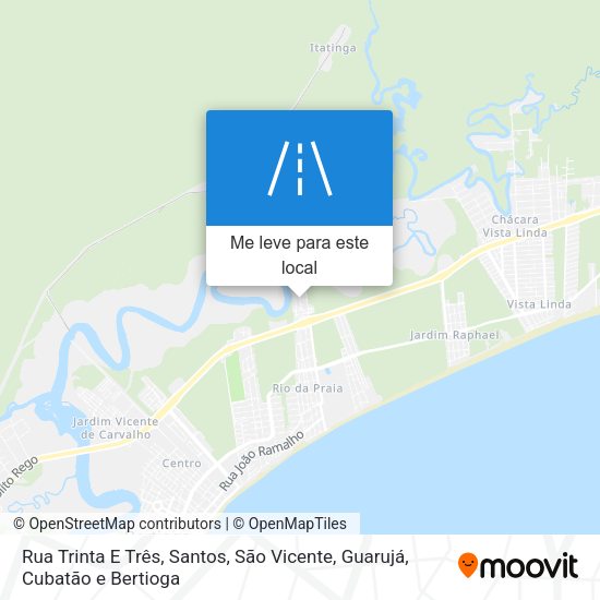 Rua Trinta E Três mapa