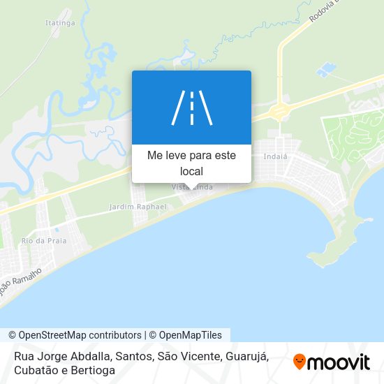 Rua Jorge Abdalla mapa