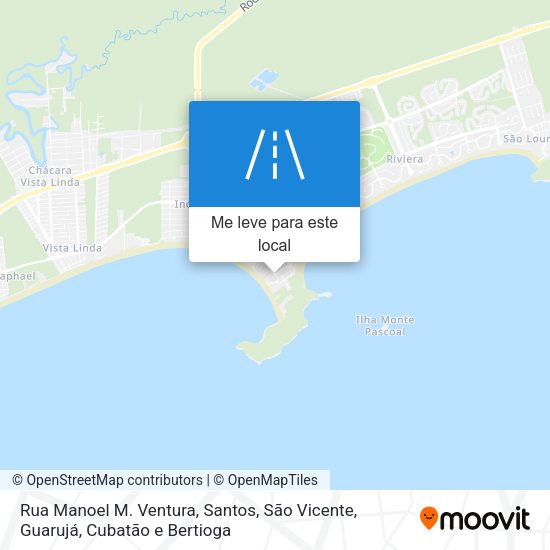 Rua Manoel M. Ventura mapa