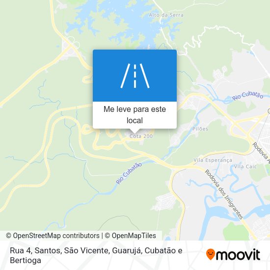 Rua 4 mapa