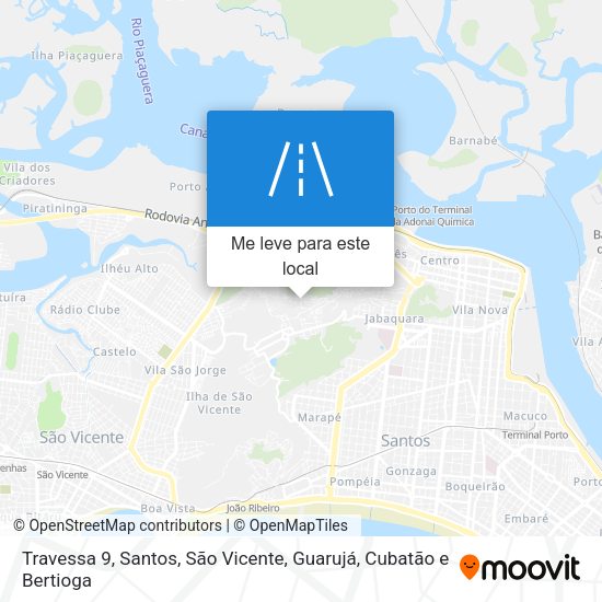 Travessa 9 mapa