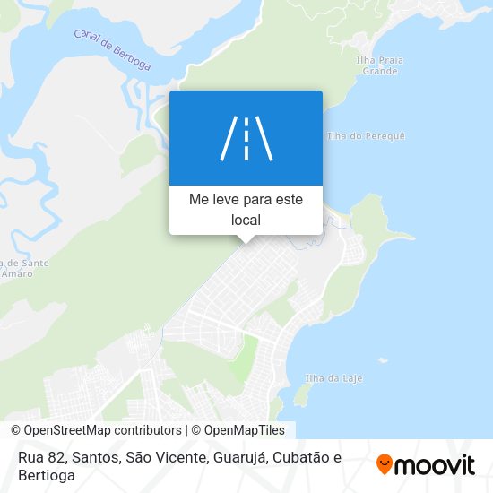 Rua 82 mapa