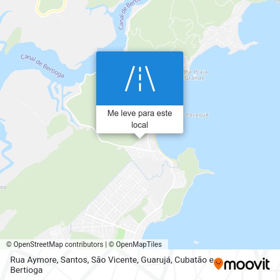Rua Aymore mapa