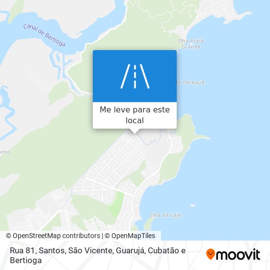 Rua 81 mapa