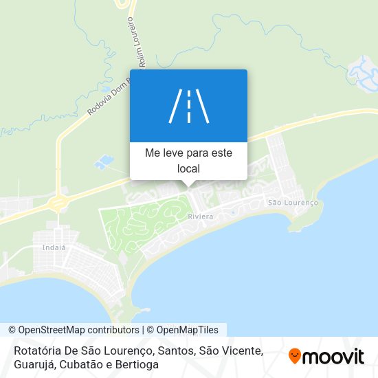Rotatória De São Lourenço mapa