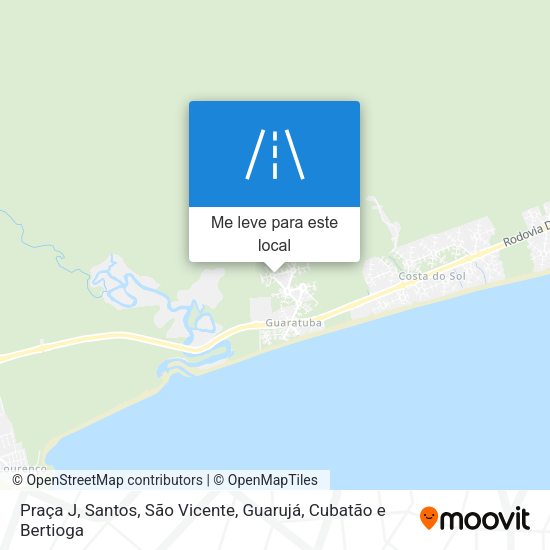 Praça J mapa