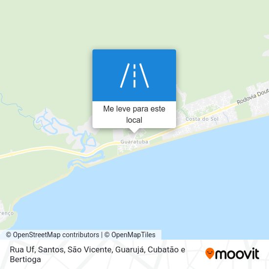 Rua Uf mapa