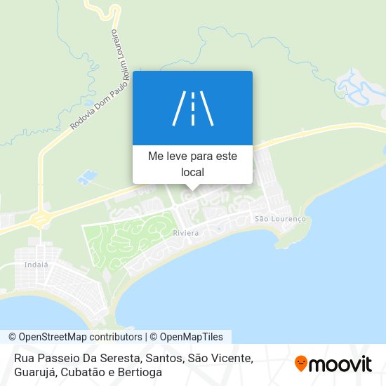Rua Passeio Da Seresta mapa