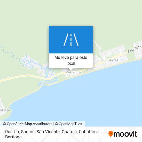 Rua Ua mapa