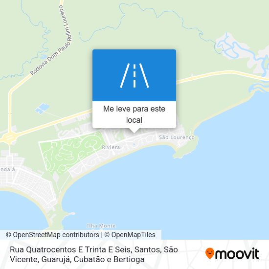 Rua Quatrocentos E Trinta E Seis mapa