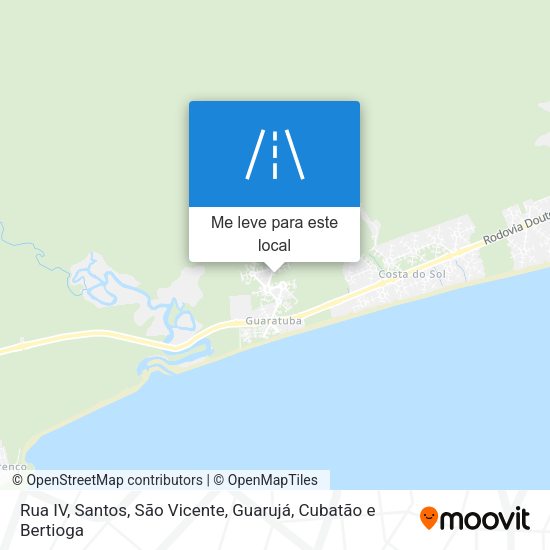 Rua IV mapa