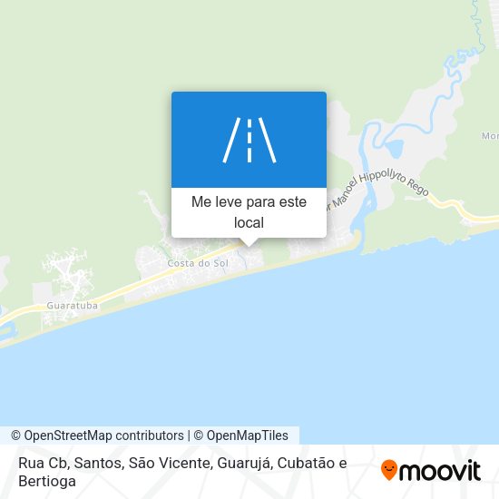 Rua Cb mapa