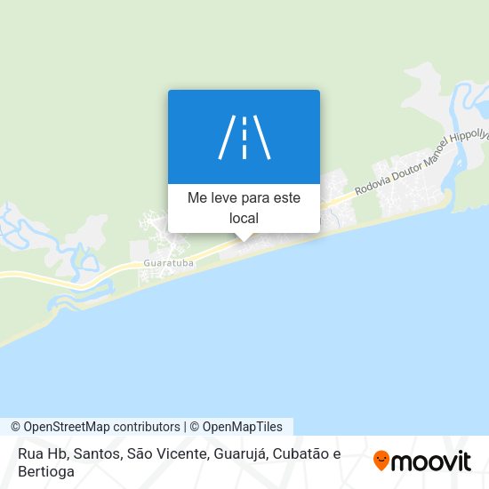 Rua Hb mapa