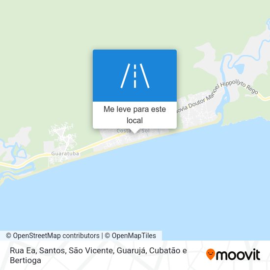 Rua Ea mapa