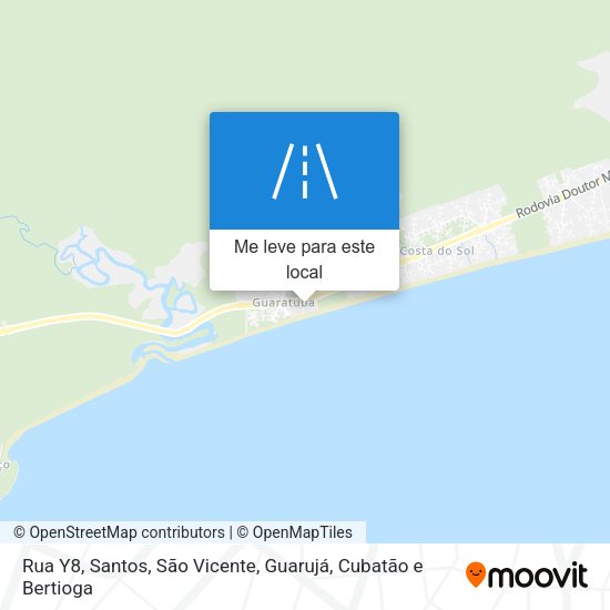 Rua Y8 mapa