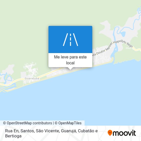 Rua En mapa