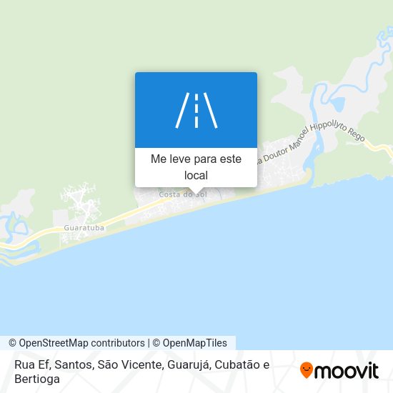 Rua Ef mapa