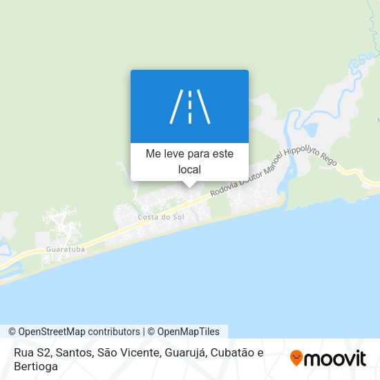 Rua S2 mapa