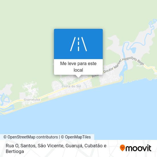 Rua O mapa