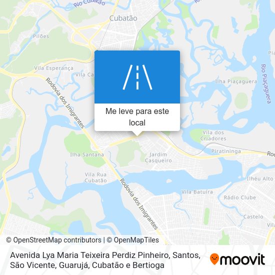 Avenida Lya Maria Teixeira Perdiz Pinheiro mapa