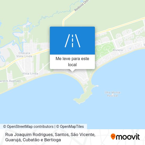 Rua Joaquim Rodrigues mapa