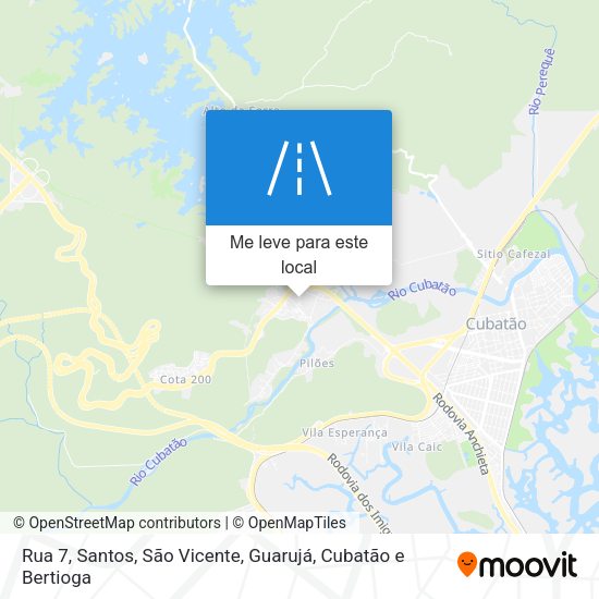 Rua 7 mapa